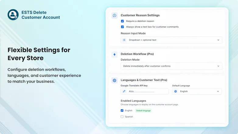 Delete Customer Account gallery image