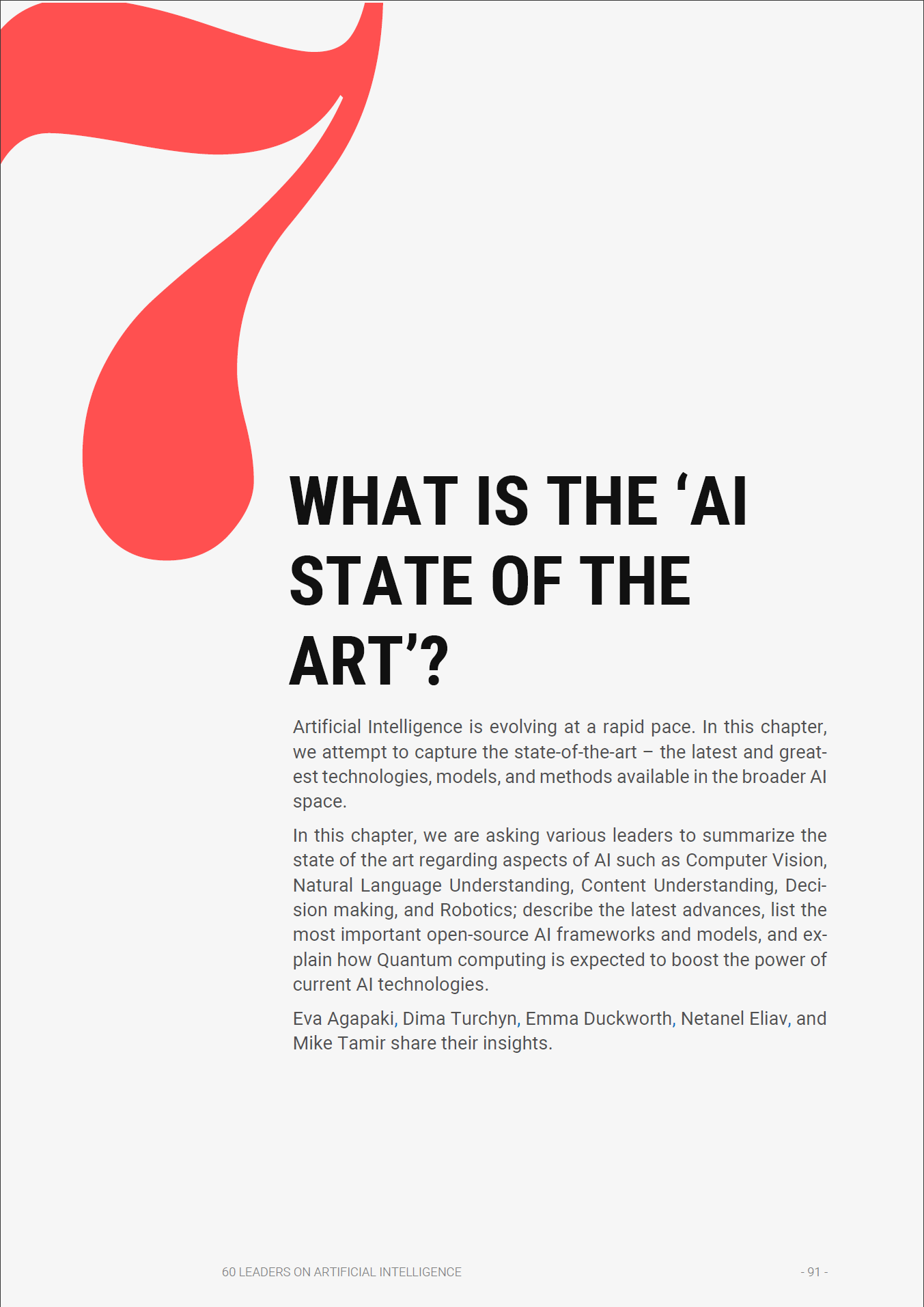 60 LEADERS ON ARTIFICIAL INTELLIGENCE - From Algorithms to Ethics. A holistic view of AI media 3