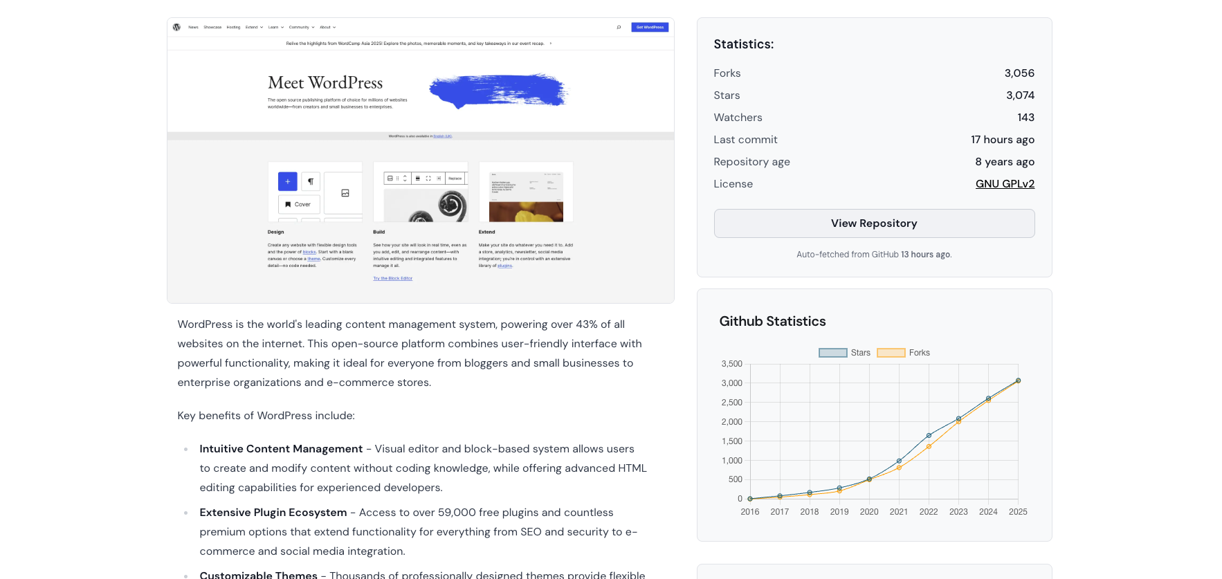 Content Toolkit - A collection of the best 350+ content management system media 3