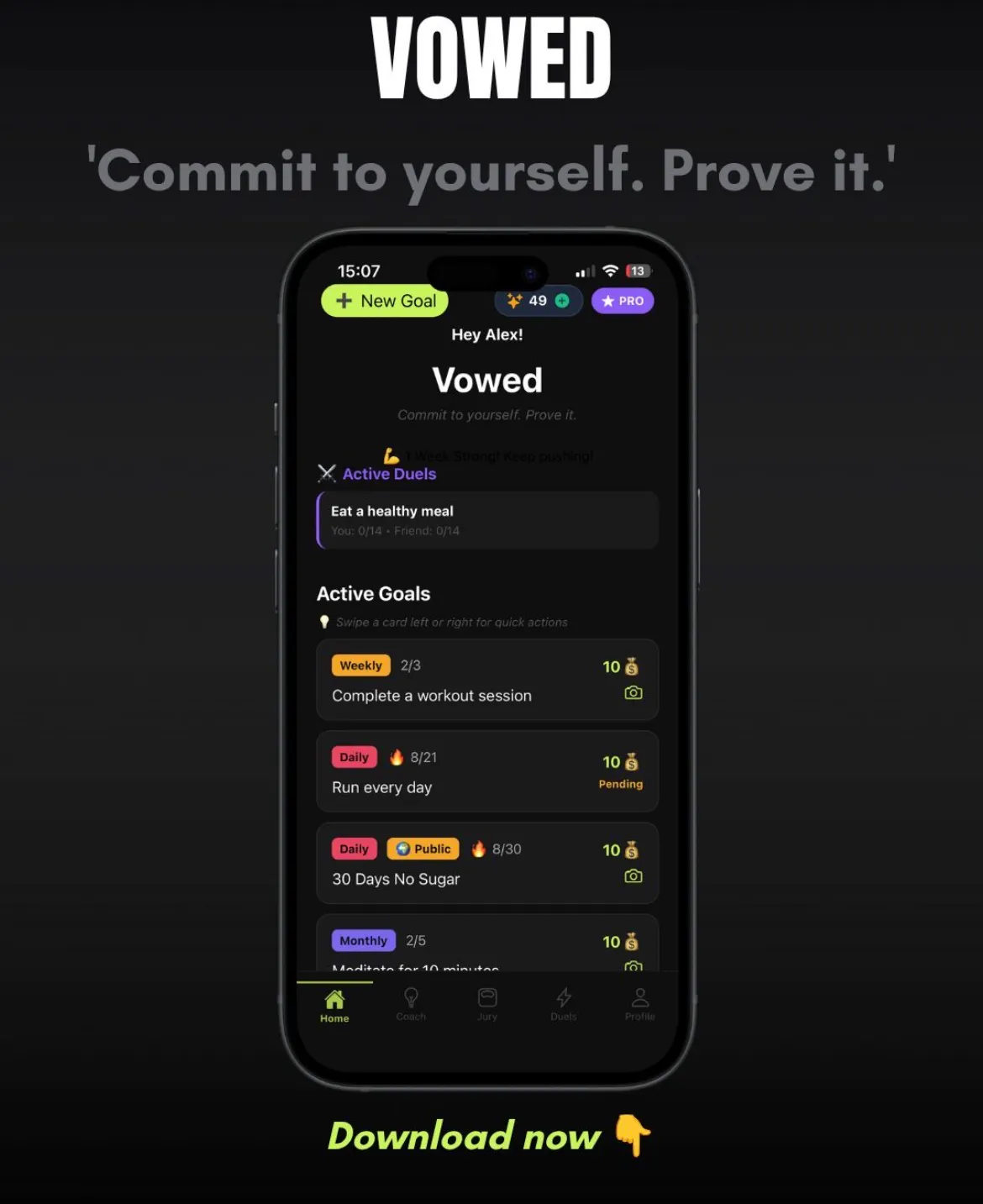 Vowed App gallery image