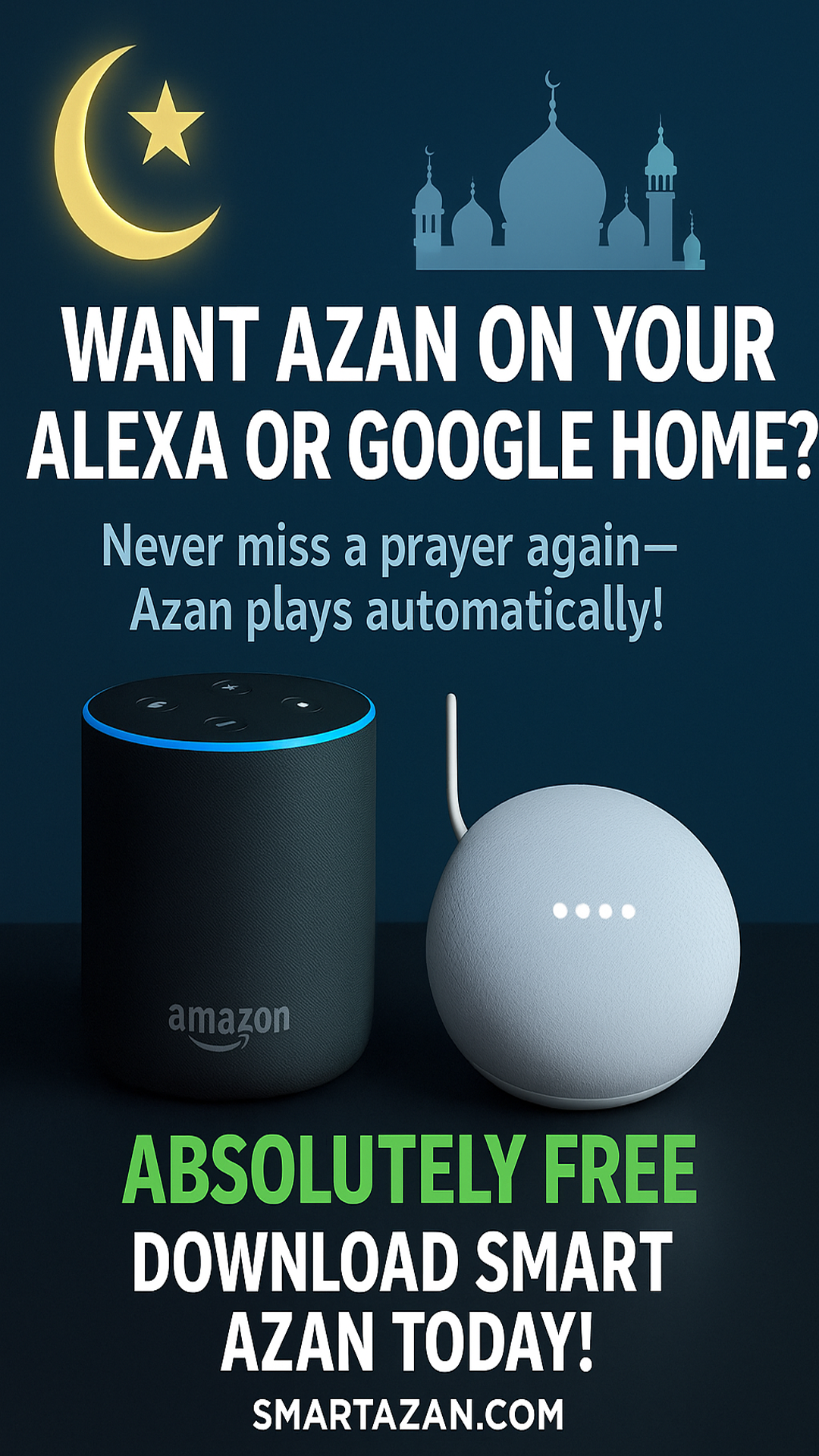 Smart Azan - Screenshot 3 showing product features and functionality