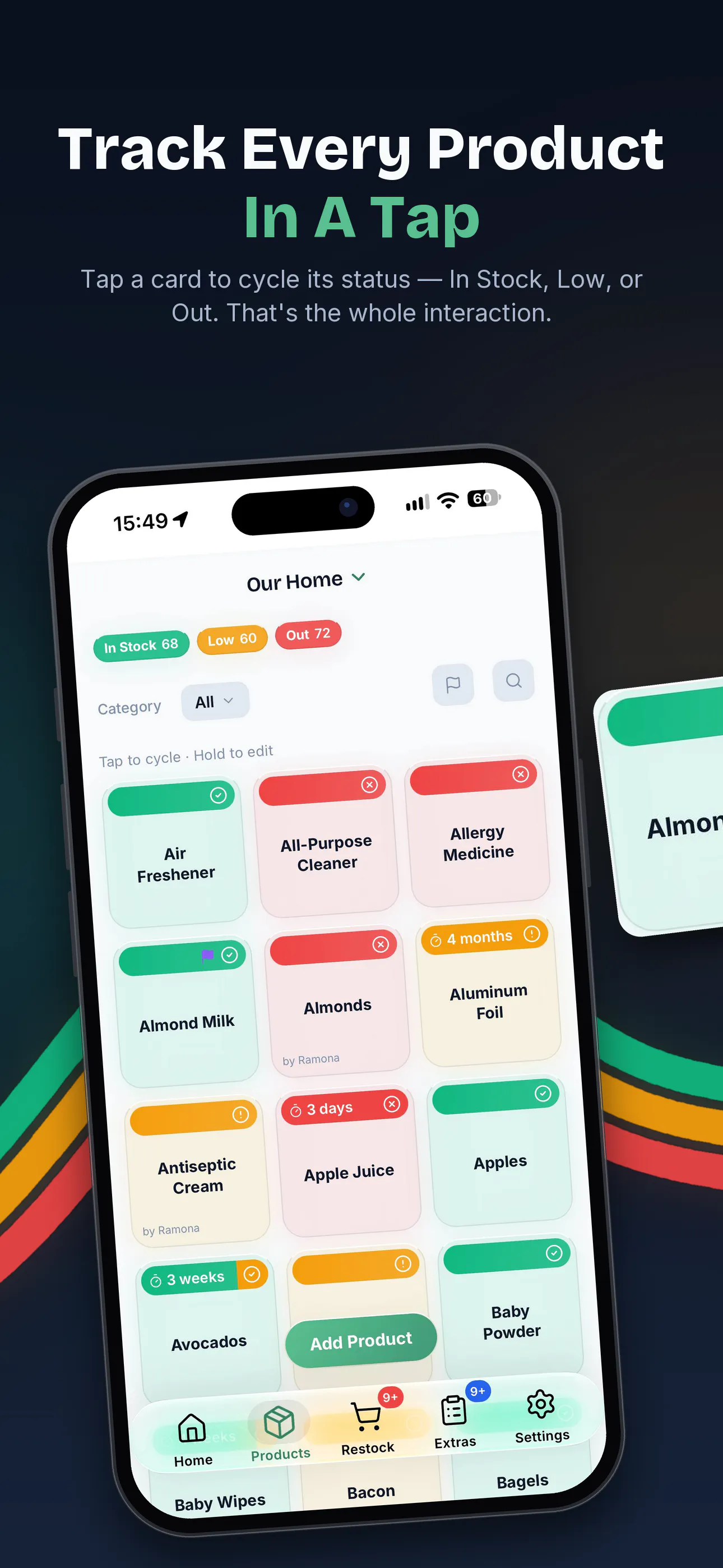 Stocked — Track what matters. gallery image
