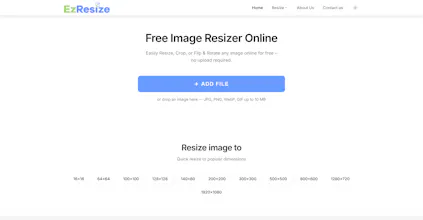 Free Image Resizer Online gallery image