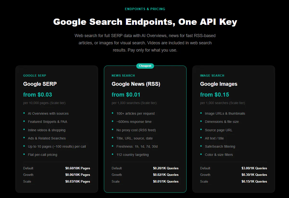 Serpent API gallery image