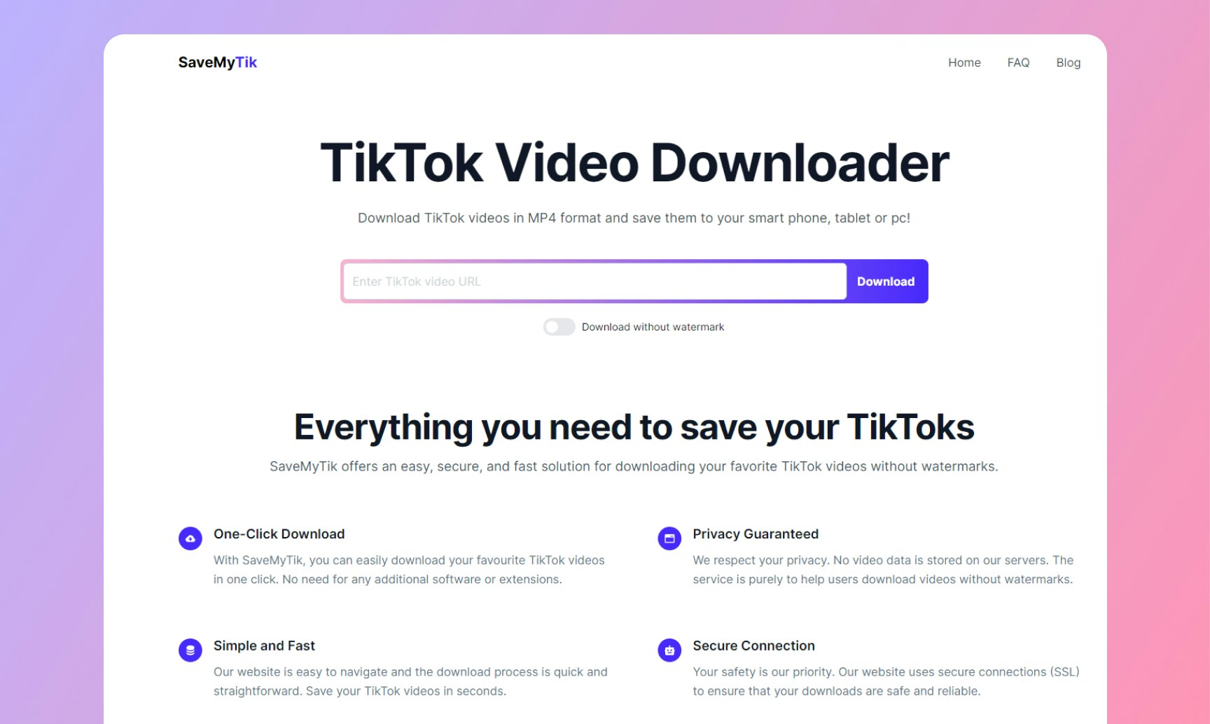 SaveMyTik  media 1