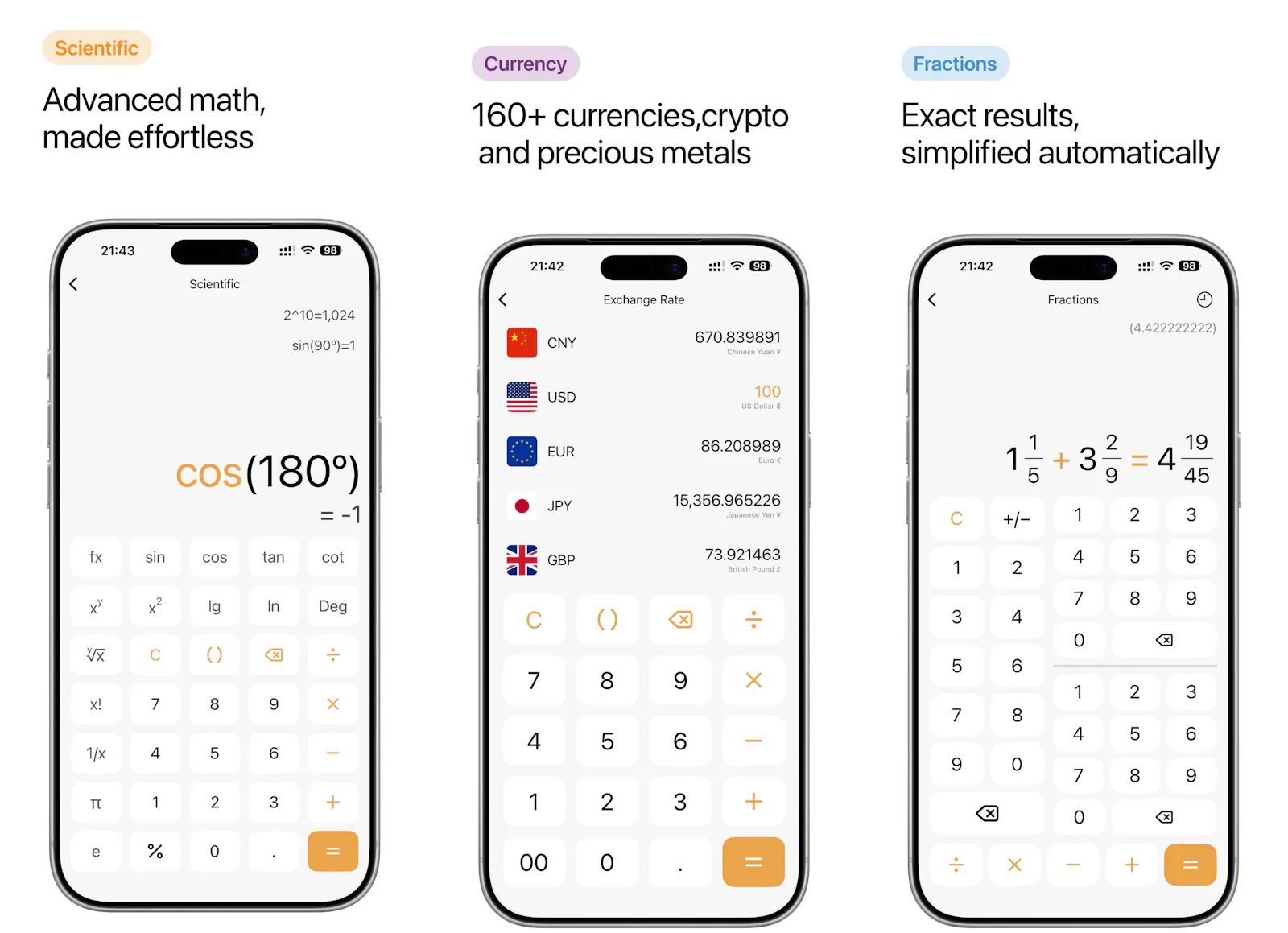 PerfectCalc screenshot 2