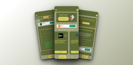 Media Paove - Harga Harian Evoo - Trek aplikasi Android & menunjukkan harga Evoo di pasaran Sepanyol 1