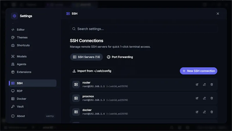 Voktty — AI-Native Terminal Workspace screenshot 2
