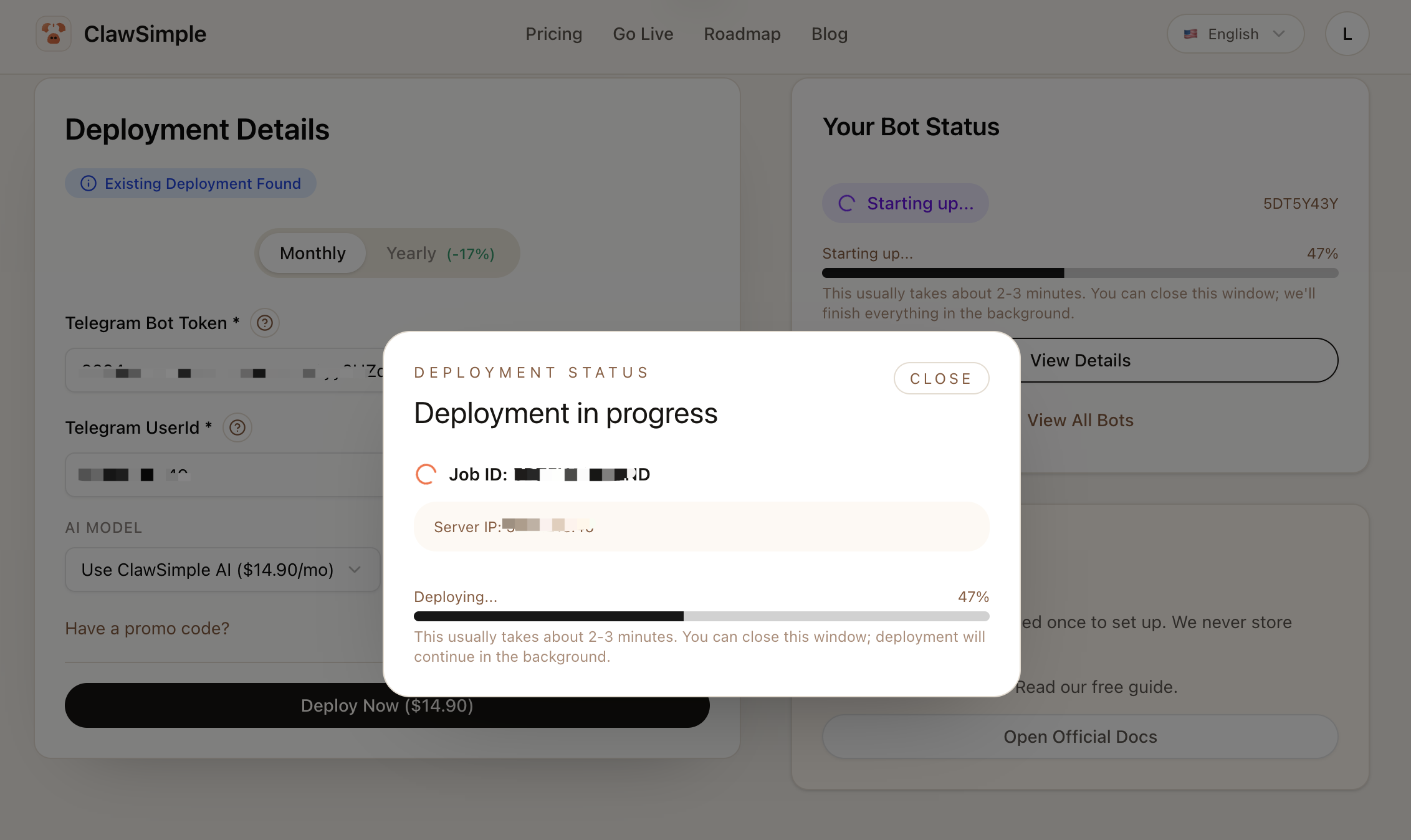 ClawSimple gallery image