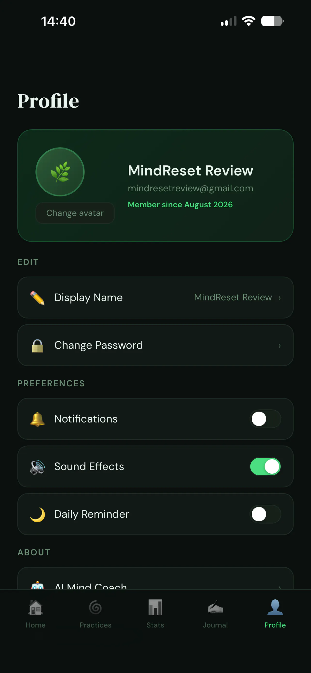 MindReset AI gallery image
