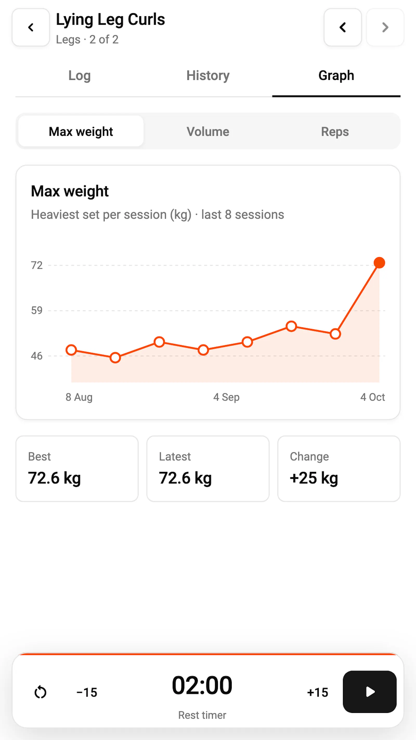 Simple Workout Log screenshot 4