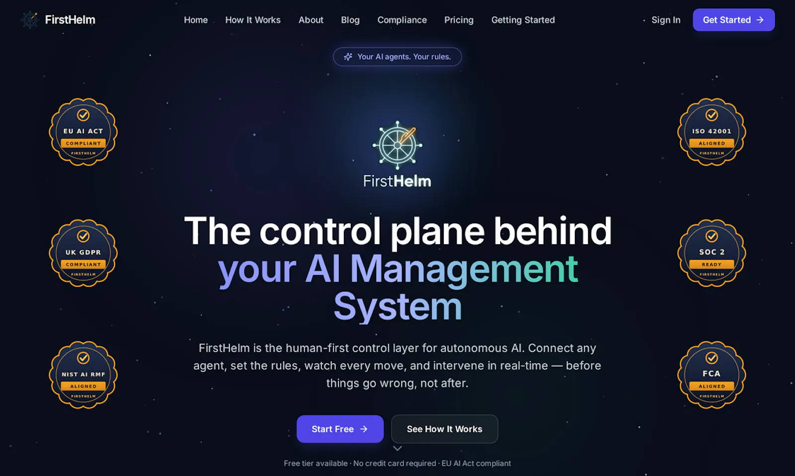 FirstHelm screenshot 1