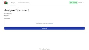 PDF to Excel Tables gallery image