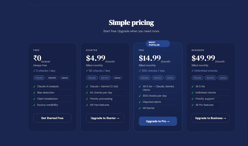 Verity-Check  screenshot 3