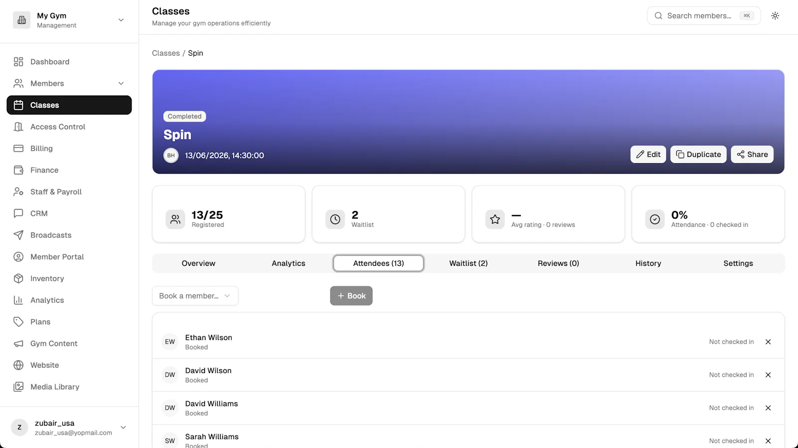 Gymsly screenshot 6
