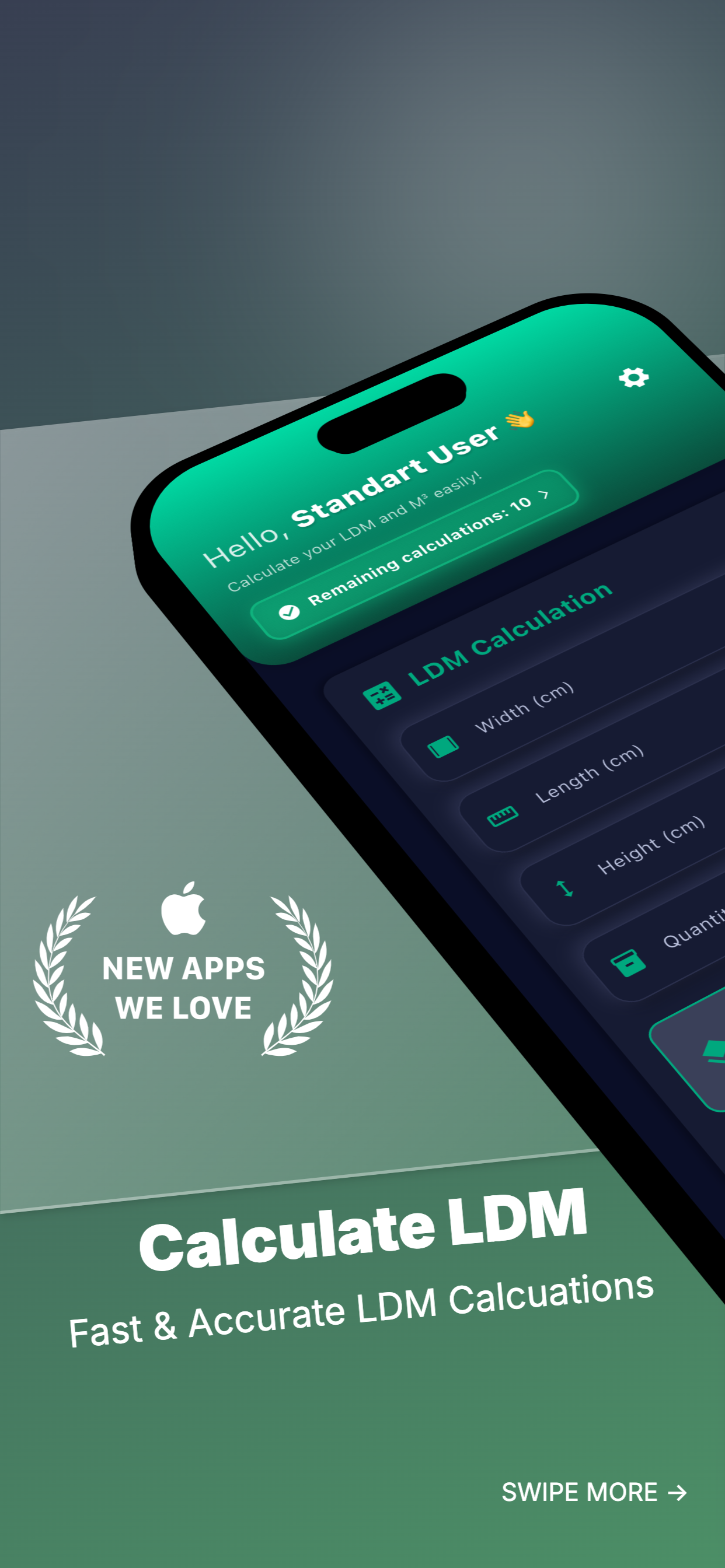 LDM Calculator - Screenshot 3 showing product features and functionality