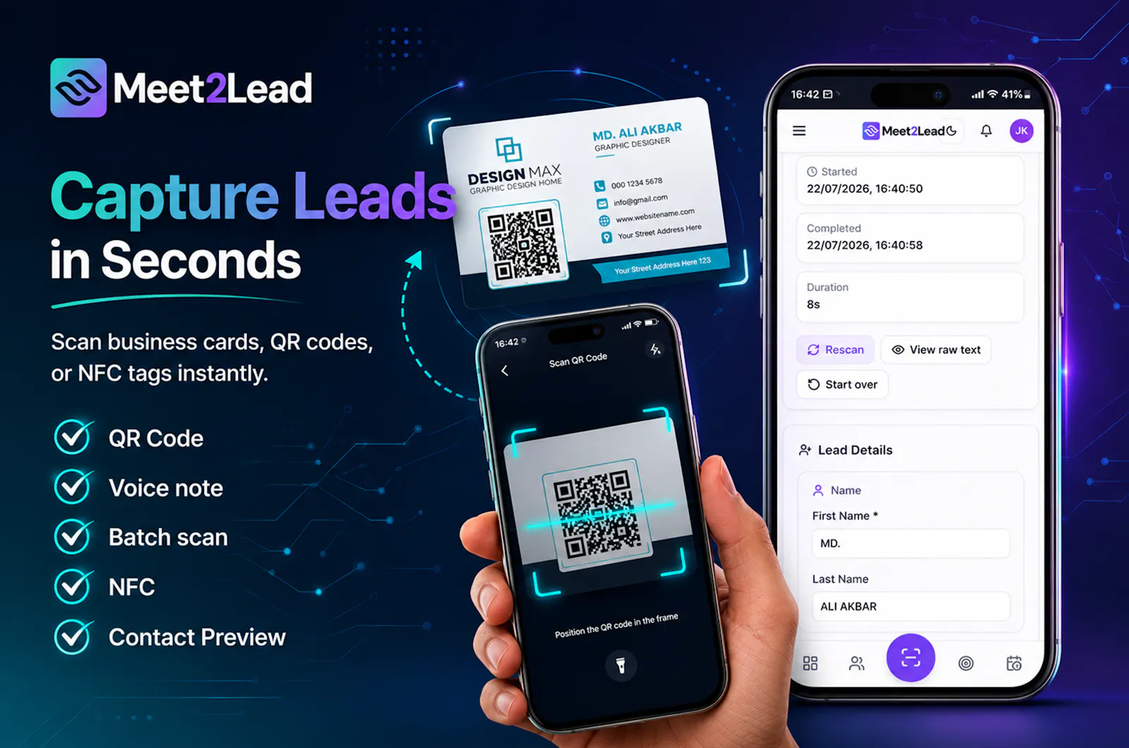 Meet2Lead screenshot 3
