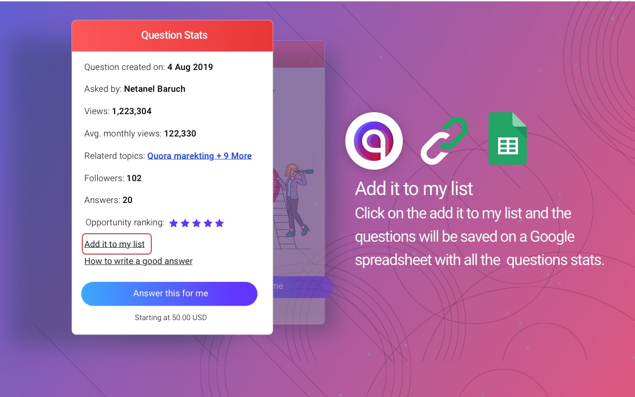 Q-Stats gallery image