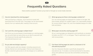 Turn your cat into a coloring page! gallery image