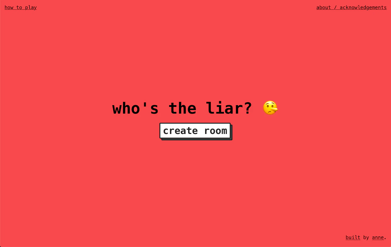 Who S The Liar Play This Simple Web Based Game With Your Friends Who S The Liar Play This Simple Web Based Game With Your Friends