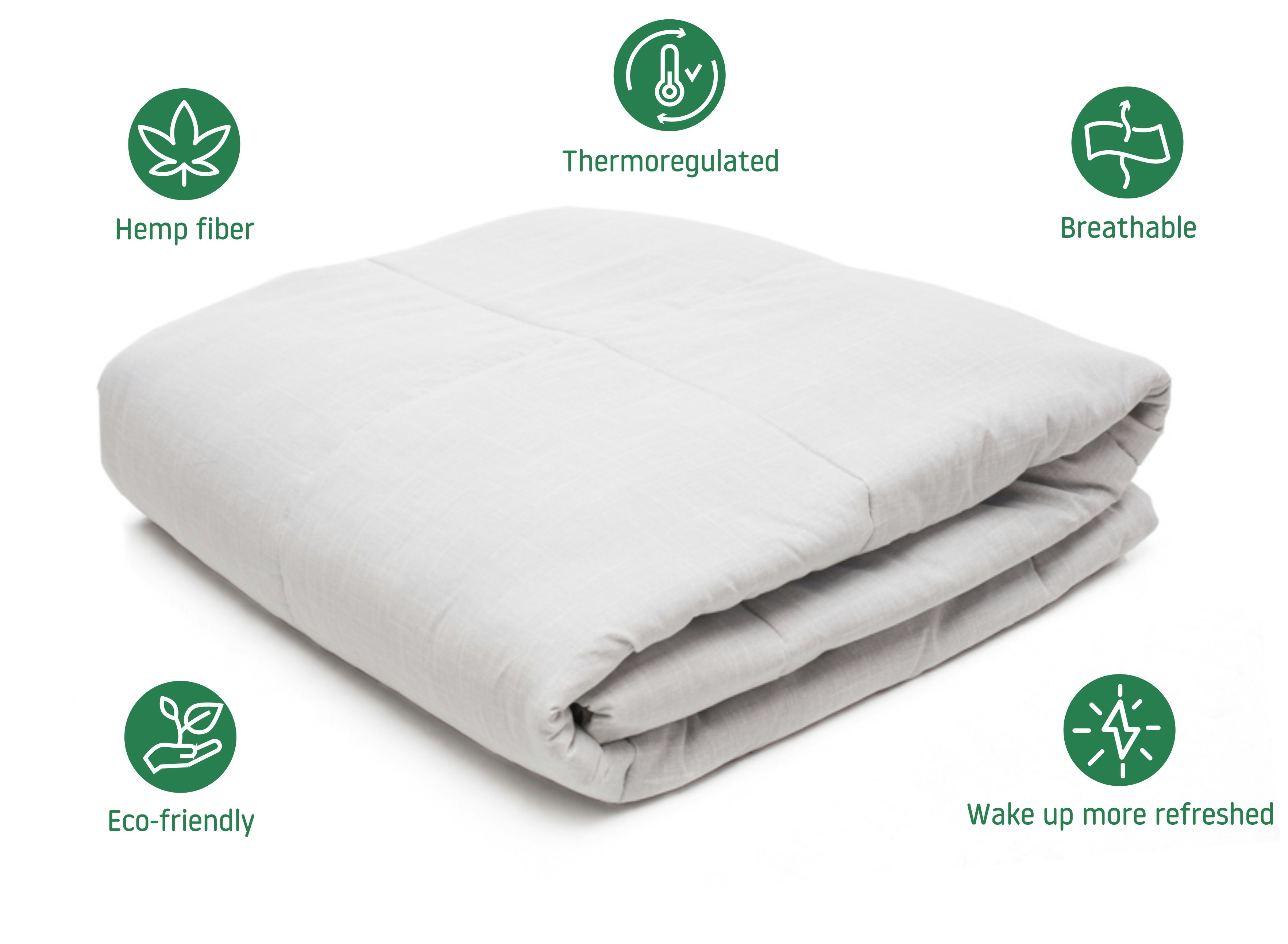 🌱 Hempy 100 organic hemp blanket Makers Product Hunt