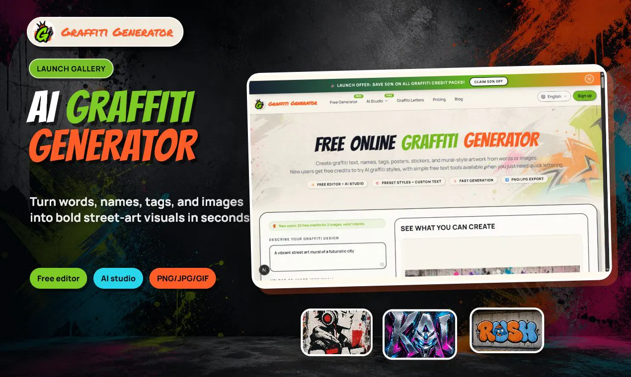 Graffiti Generator gallery image
