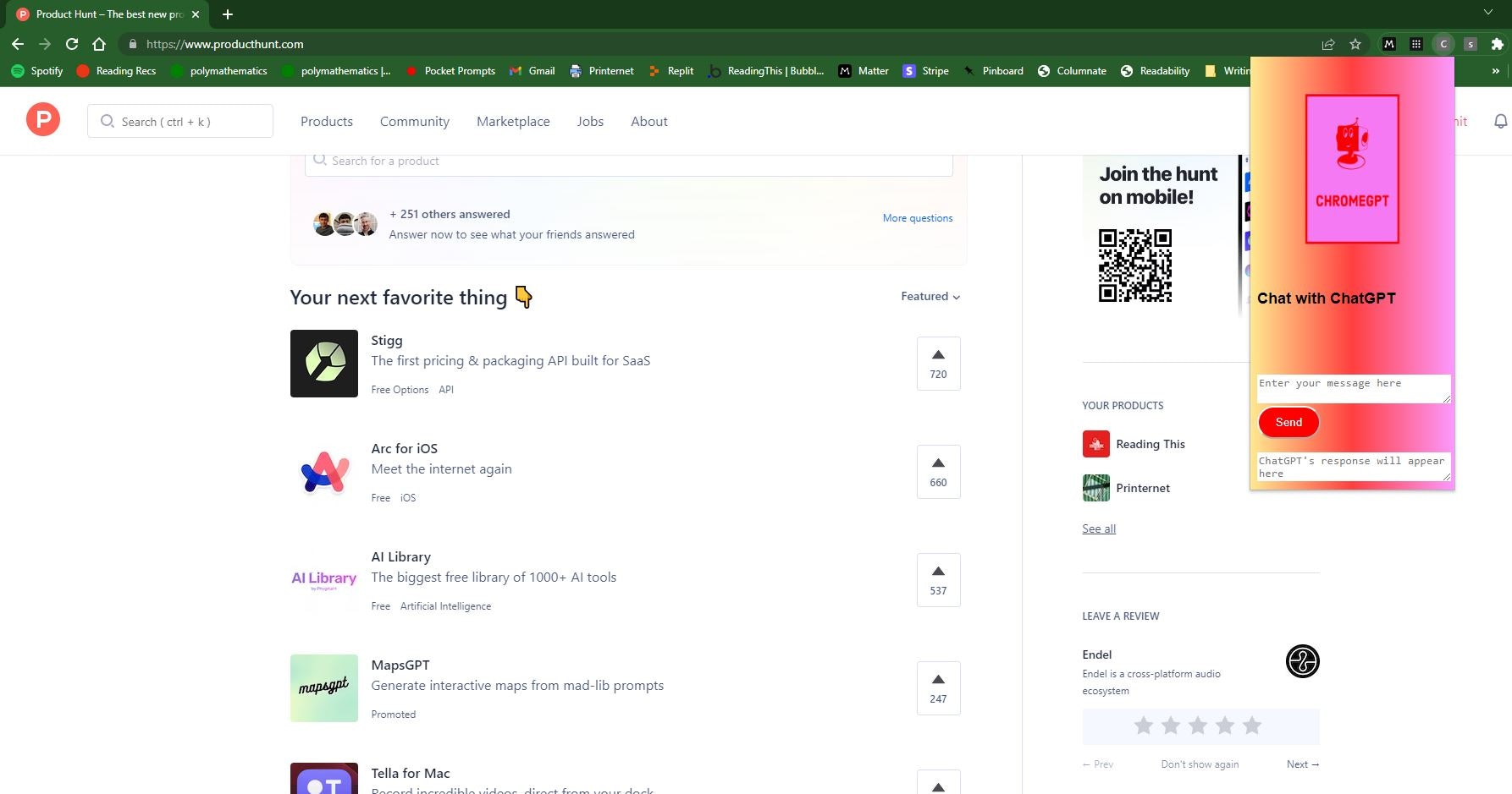Média Chromegpt - Discutez avec GPT de n'importe où sur le Web! 2