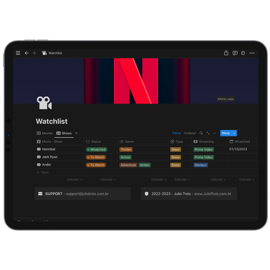 Media Templat Pengertian - Senarai Wawasan - Kawal senarai filem dan siri anda dalam semua streaming 2