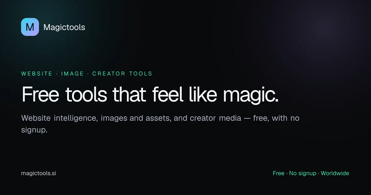 Magictools gallery image