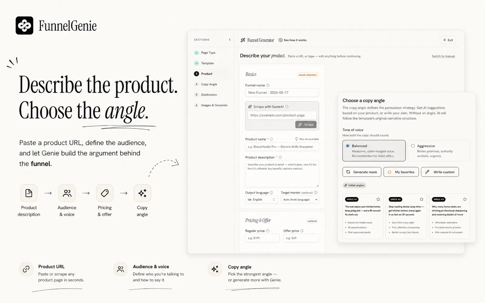 FunnelGenie - Ecom Funnels In Seconds screenshot 3