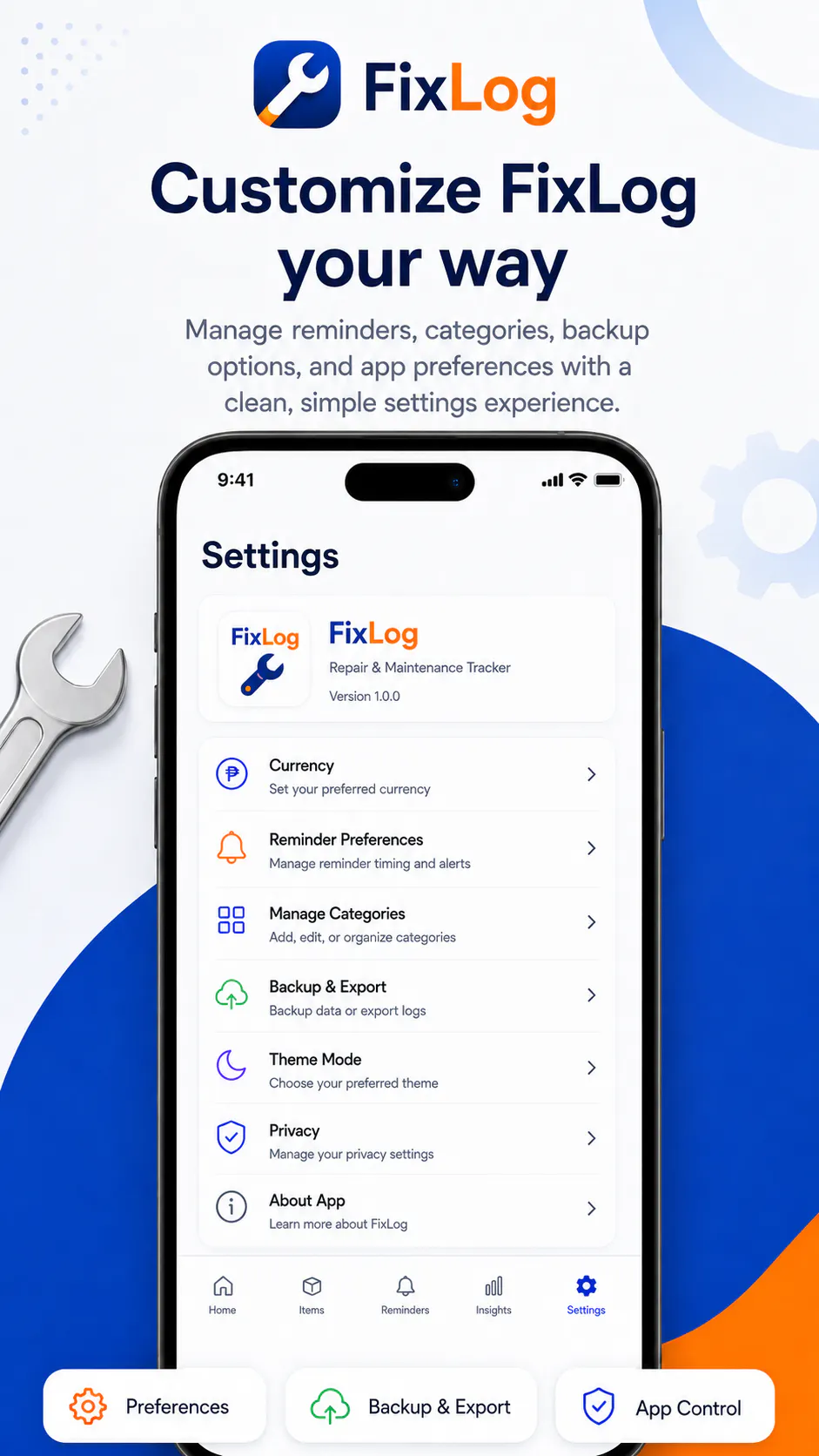FixLog: Repair Tracker screenshot