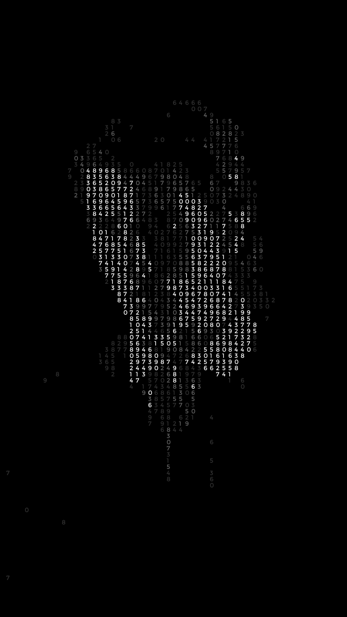 Mídia 8 de Variedade - AI que digitaliza imagens criando um efeito matricial.