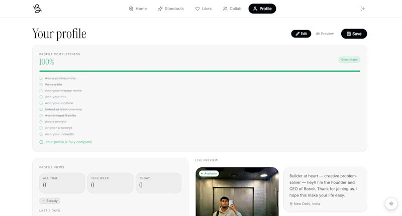 Bondr screenshot 4