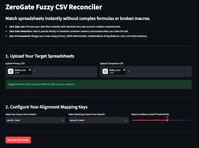 ZeroGate screenshot 1