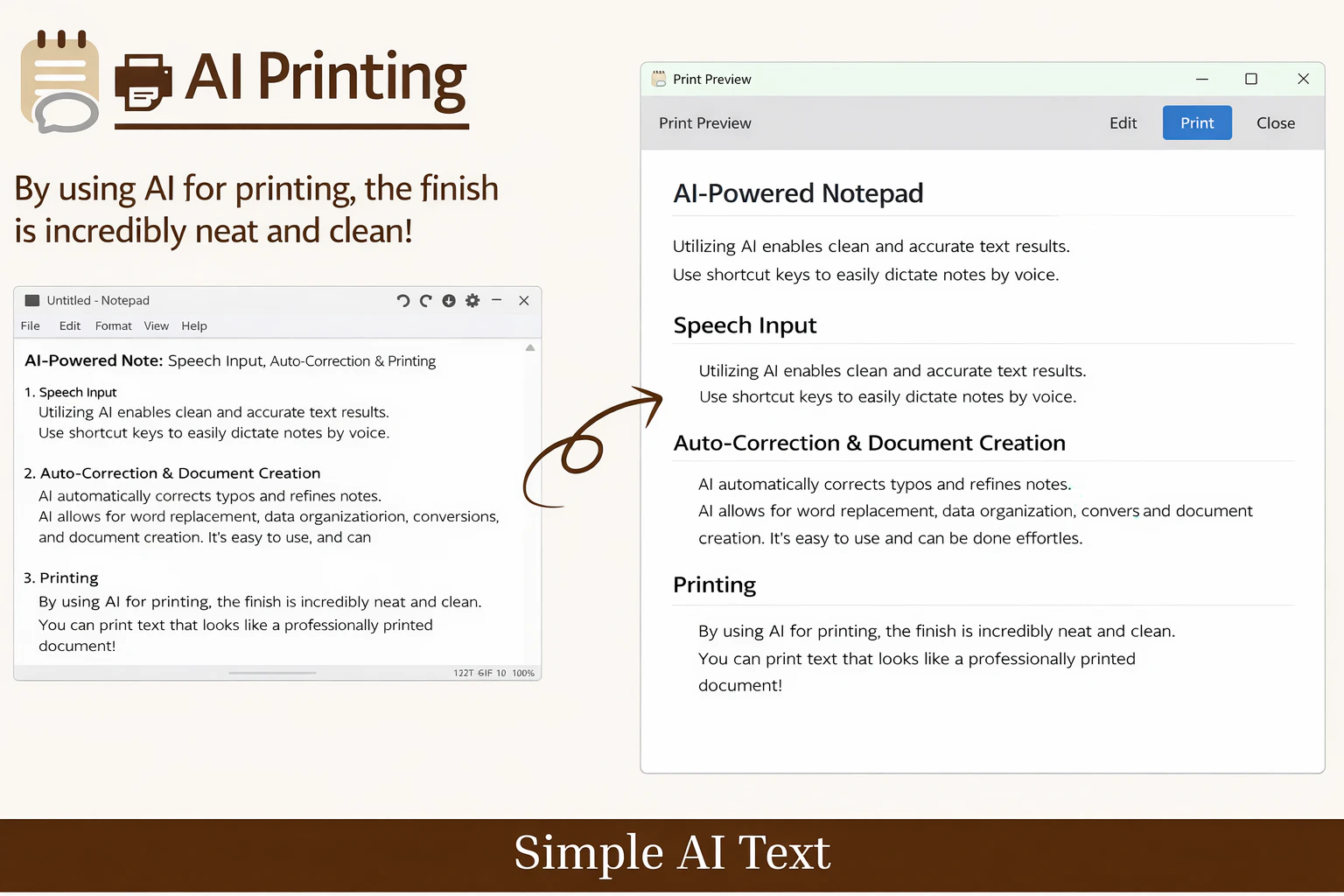 Simple AI Notepad screenshot 3