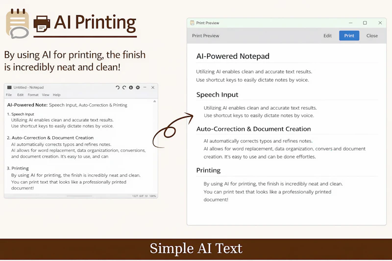 Simple AI Notepad screenshot 4