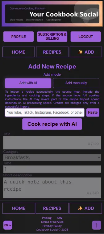 CookbookSocial gallery image