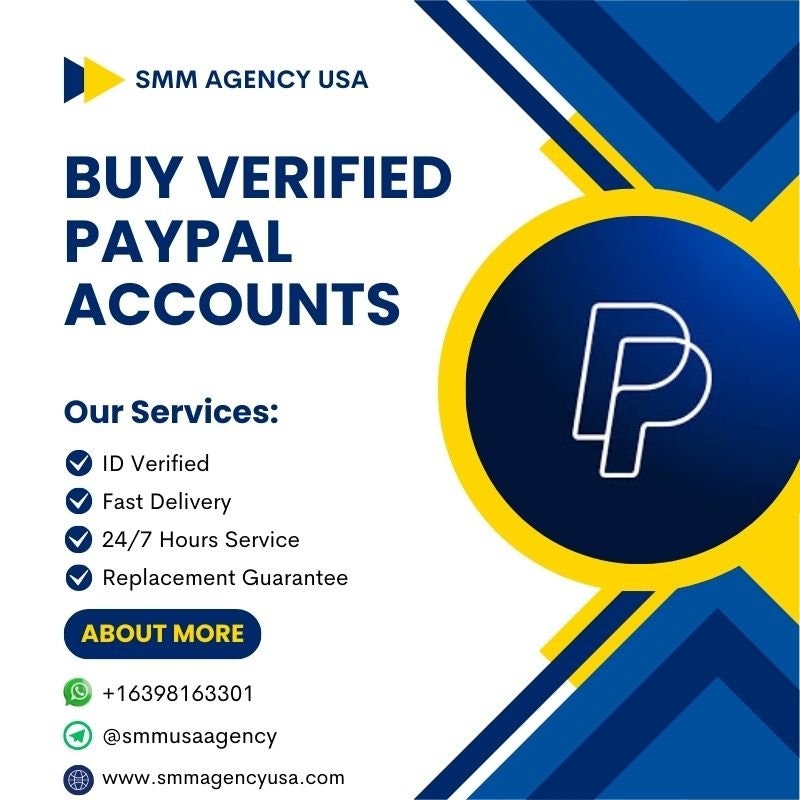 Média SMMAgenceÉtats-Unis - Acheter des comptes paypal vérifiés 1