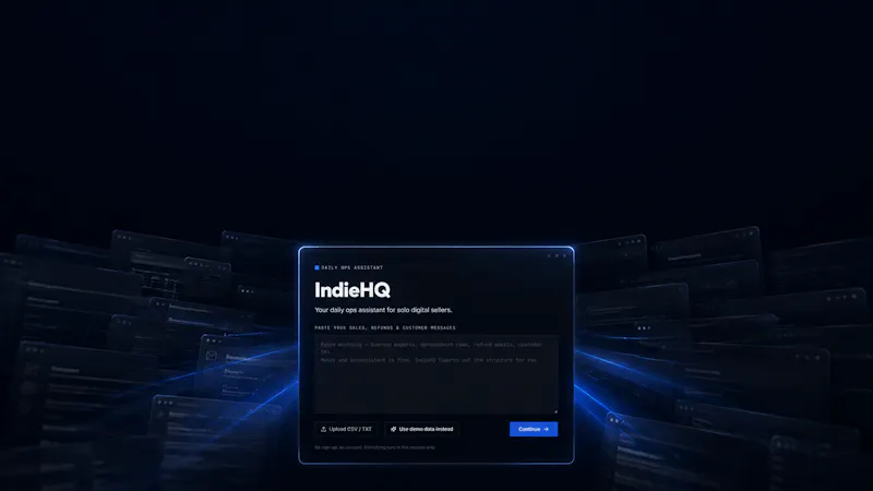 IndieHQ screenshot 1