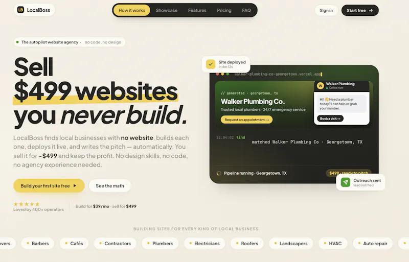 LocalBoss screenshot 1