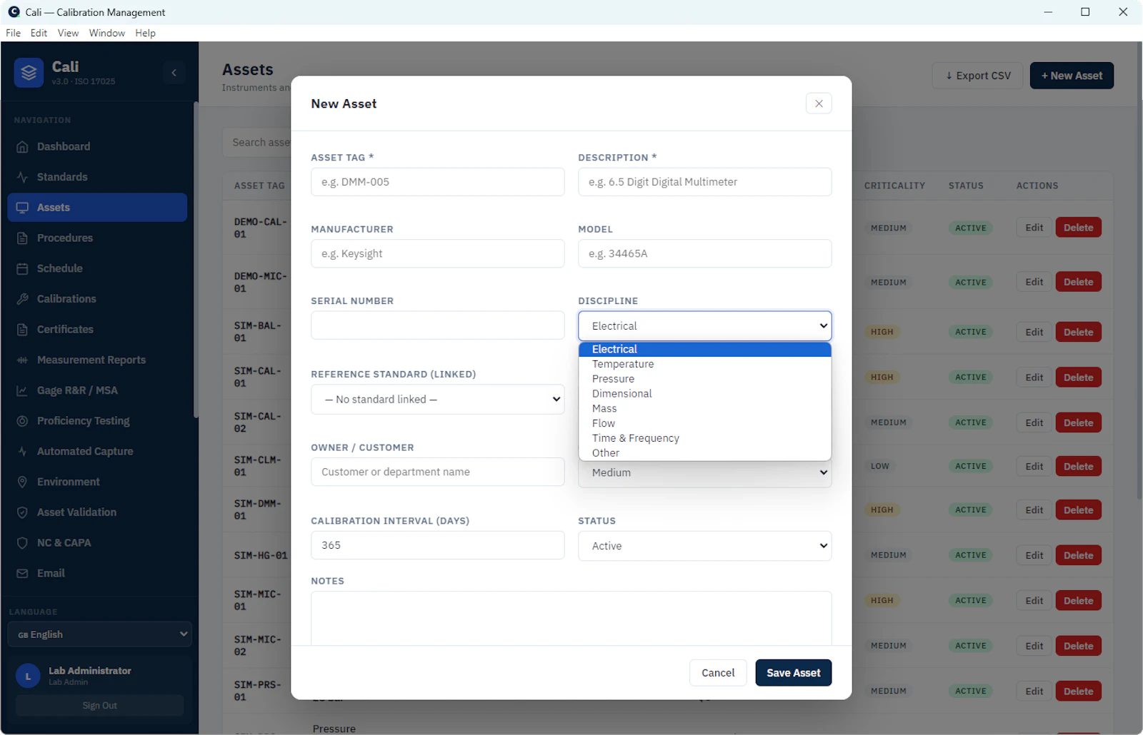 Cali V3 – Precision Calibration Software screenshot 12