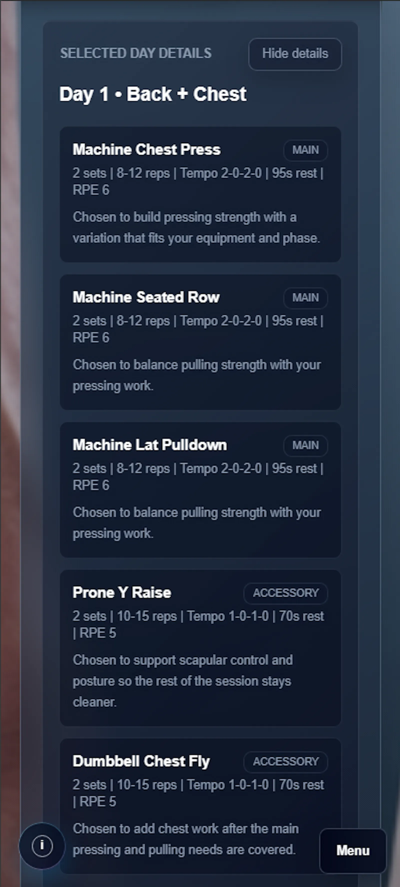 Praxis Movement Performance screenshot 5