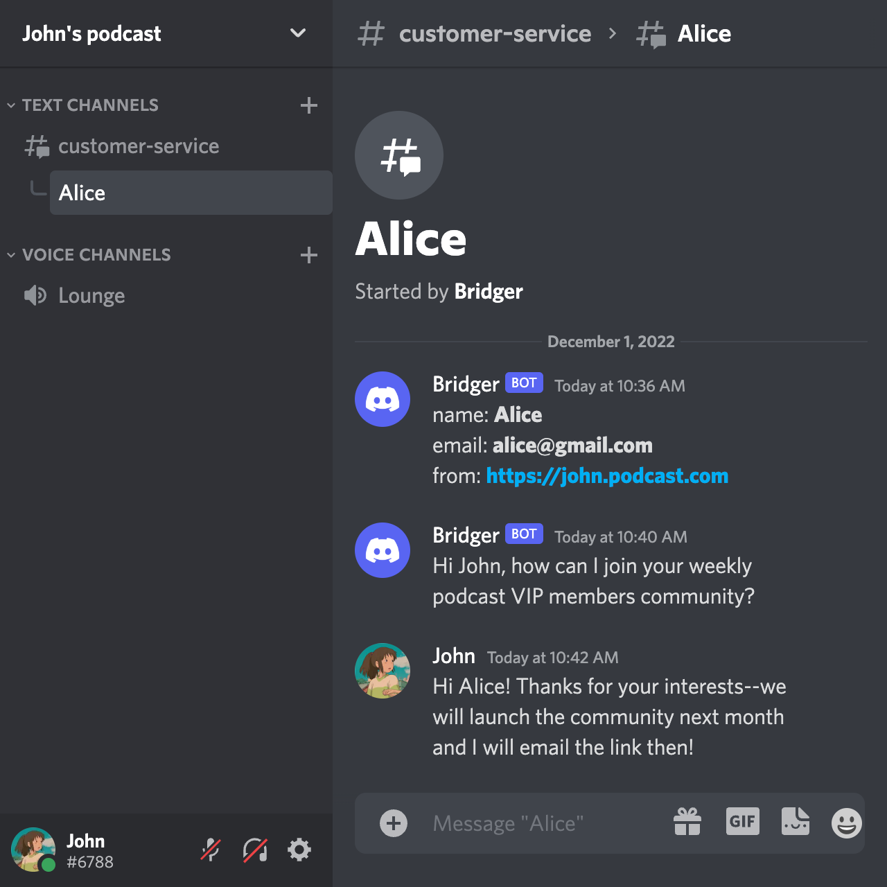 Bridgerchat gallery image