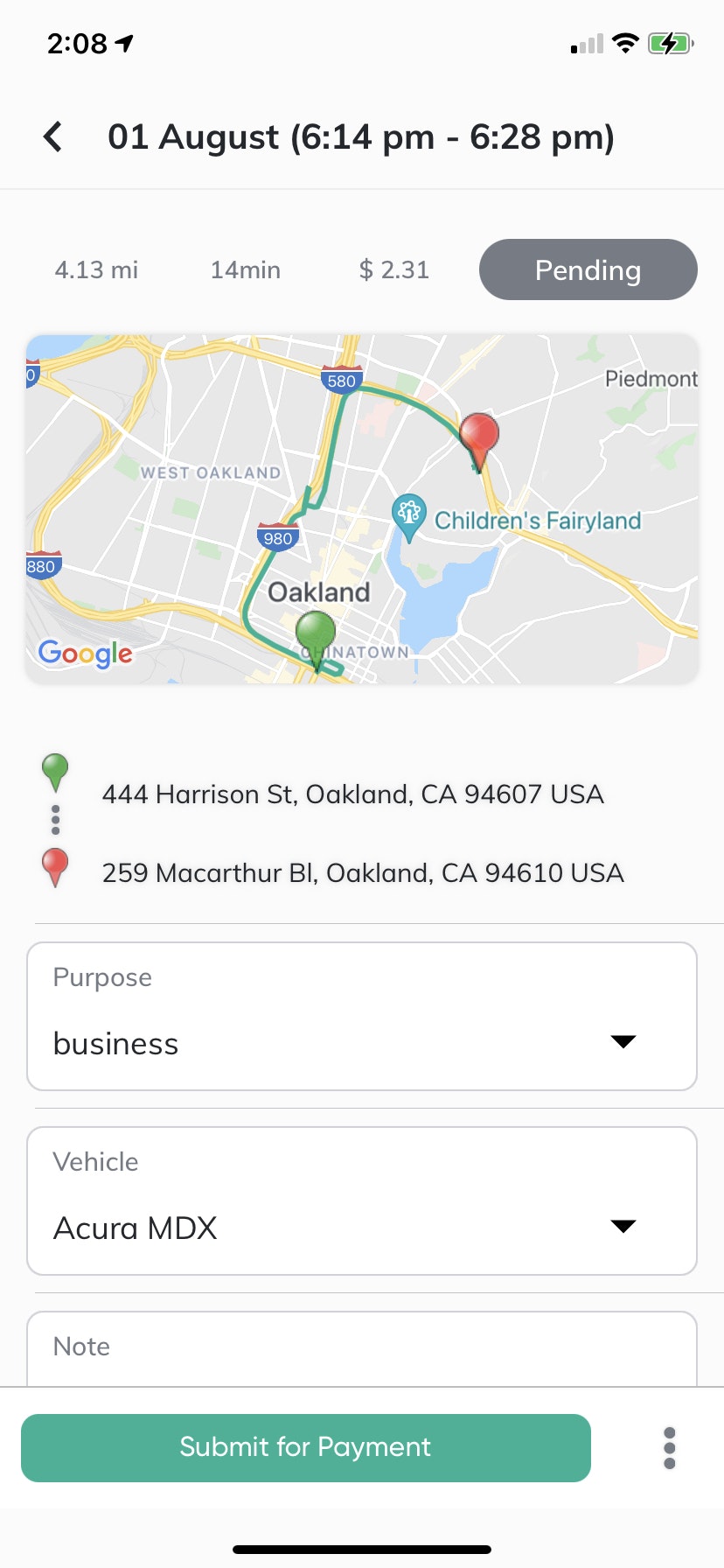 Kliks Mileage Reimbursement gallery image