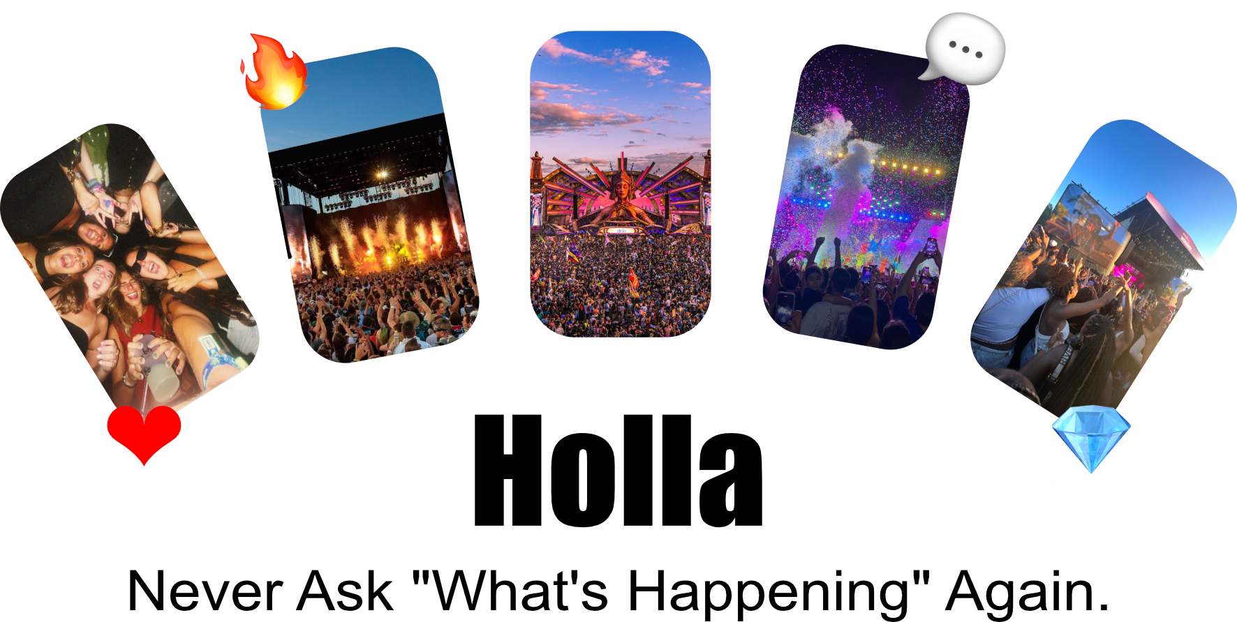 Holla - Main product screenshot demonstrating key features and user interface