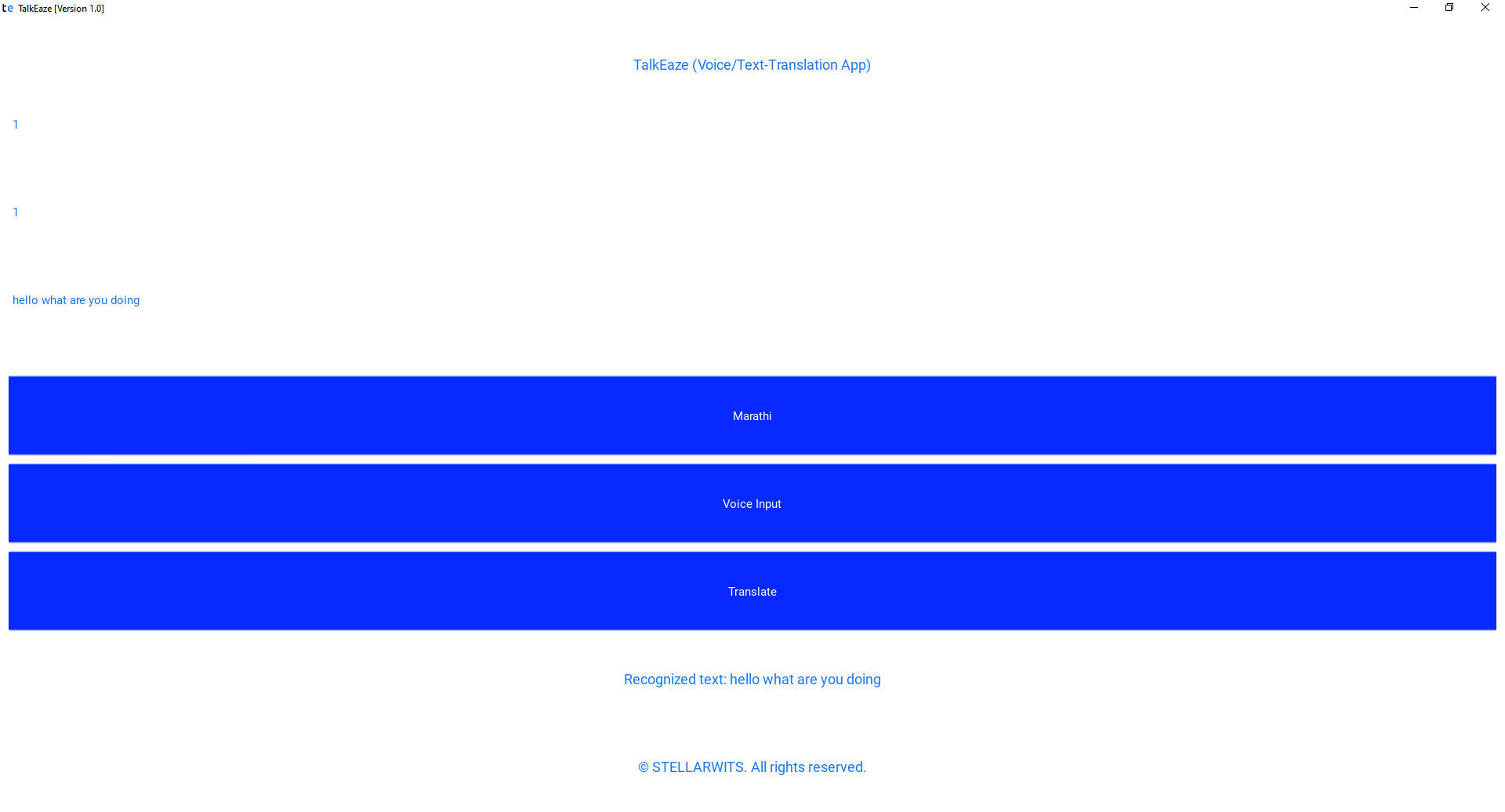 TalkEaze [Voice/Text-Translation App] gallery image