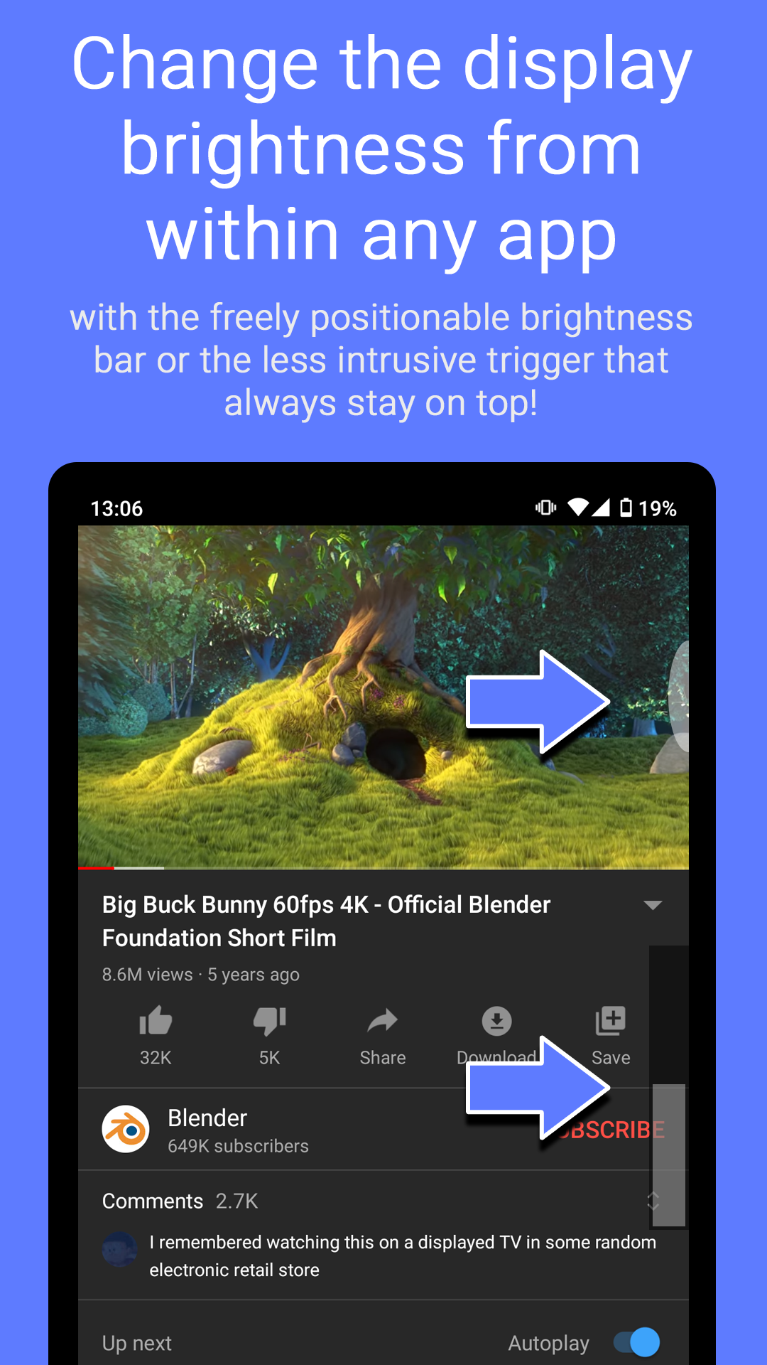 Floating Brightness Control gallery image