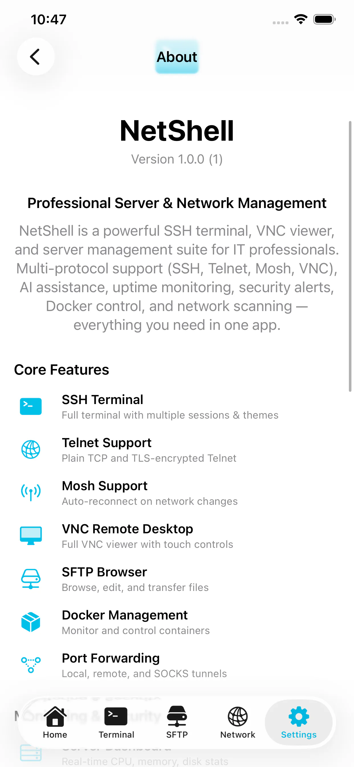 NetShell gallery image