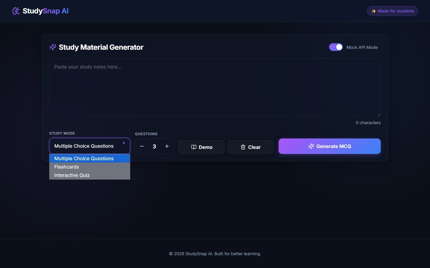 StudySnap AI gallery image