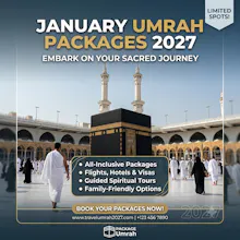 january umrah packages 2027 gallery image